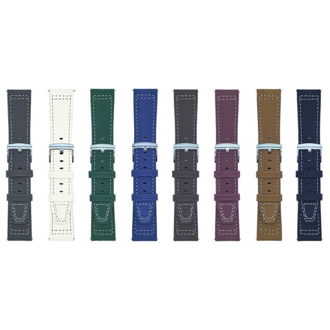 For Huawei Watch GT 5 41mm Watch Band 18mm Adjustable Leather Wrist Strap