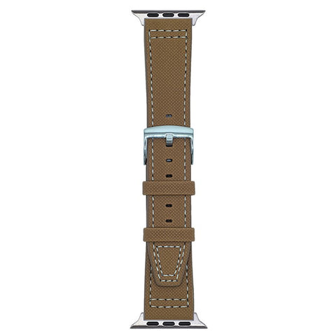 Watch Band for Apple Watch Ultra 3 2 1 49mm / Series 11 10 46mm / 9 8 7 45mm / SE3 SE2 SE 6 5 4 44mm / 3 2 1 42mm Adjustable Leather Wrist Strap