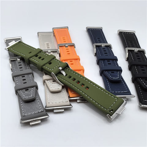 Adjustable Strap for Huawei Watch Fit 3 Silicone Nylon Watch Band