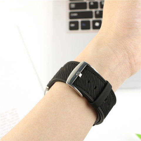 Watch Band For Apple Watch Ultra 3 2 1 49mm / Series 11 10 46mm / 9 8 7 45mm / SE3 SE2 SE 6 5 4 44mm / 3 2 1 42mm Dragon Scale Texture Leather Strap