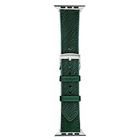Watch Band For Apple Watch Ultra 3 2 1 49mm / Series 11 10 46mm / 9 8 7 45mm / SE3 SE2 SE 6 5 4 44mm / 3 2 1 42mm Dragon Scale Texture Leather Strap
