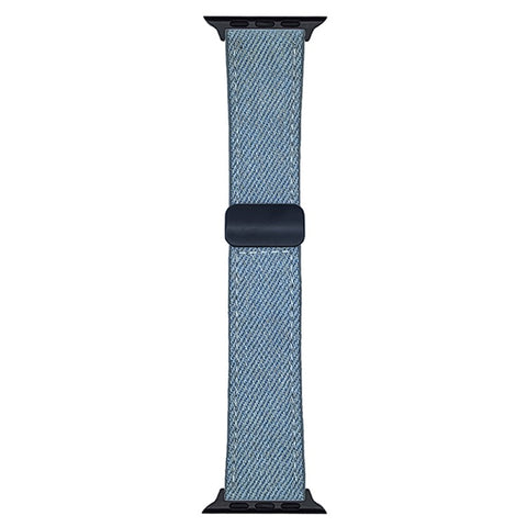 Watch Band For Apple Watch Ultra 3 2 1 49mm / Series 11 10 46mm / 9 8 7 45mm / SE3 SE2 SE 6 5 4 44mm / 3 2 1 42mm Magnetic Buckle Leather Nylon Wrist Strap
