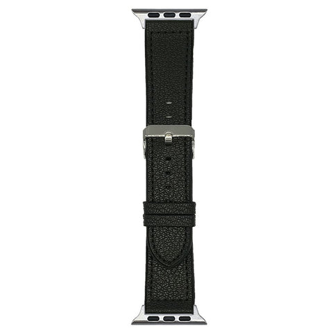 Watch Band For Apple Watch Ultra 3 2 1 49mm / Series 11 10 46mm / 9 8 7 45mm / SE3 SE2 SE 6 5 4 44mm / 3 2 1 42mm Silicone Leather Coated Wrist Strap