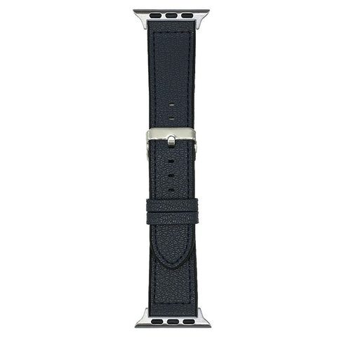 Watch Band For Apple Watch Ultra 3 2 1 49mm / Series 11 10 46mm / 9 8 7 45mm / SE3 SE2 SE 6 5 4 44mm / 3 2 1 42mm Silicone Leather Coated Wrist Strap
