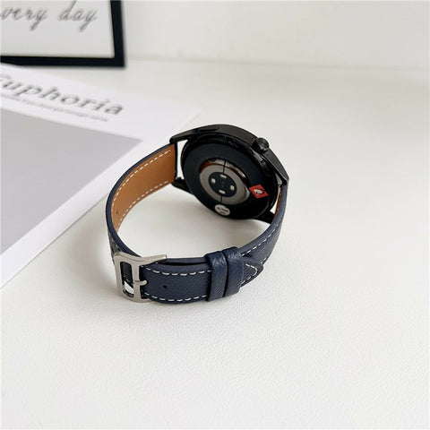 Palm Pattern Leather Watch Bands For Huawei Watch GT 5 41mm Universal 18mm Wrist Strap