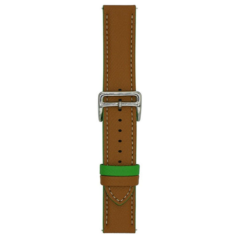 Dual Color Leather Bands For Huawei Watch GT 5 41mm Watchbands 18mm Universal Wrist Strap