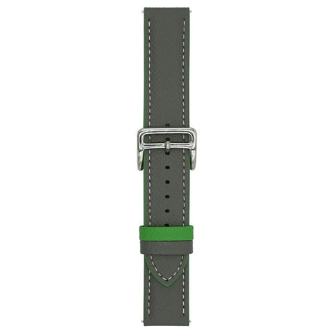 Dual Color Leather Bands For Huawei Watch GT 5 46mm Watchbands 22mm Universal Wrist Strap