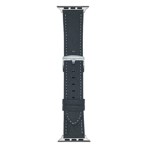 Wood Grain Leather Bands For Apple Watch Series 11 10 42mm / 9 8 7 41mm / SE3 SE2 SE 6 5 4 40mm / 3 2 1 38mm Watch Band Wrist Strap
