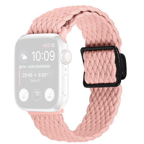 Nylon Strap for Apple Watch Series 11 10 42mm / 9 8 7 41mm / SE3 SE2 SE 6 5 4 40mm / 3 2 1 38mm Braided Watch Band with Magnetic Buckle