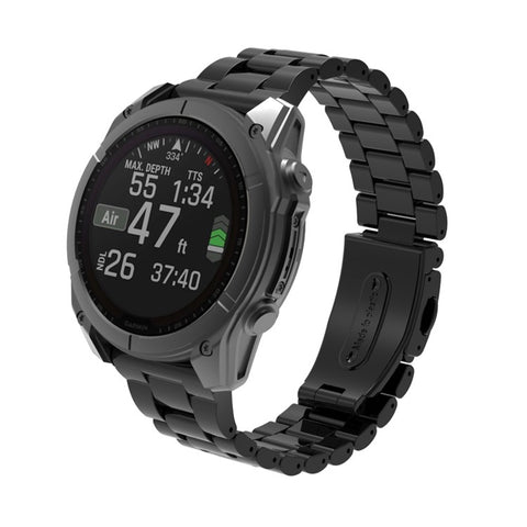 QuickFit 22mm Watch Band For Garmin Fenix 7 Pro  /  7  /  6 Pro  /  6 Plastic Three-Bead Wrist Strap
