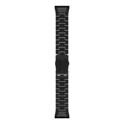 QuickFit 22mm Watch Band For Garmin Fenix 7 Pro  /  7  /  6 Pro  /  6 Plastic Three-Bead Wrist Strap