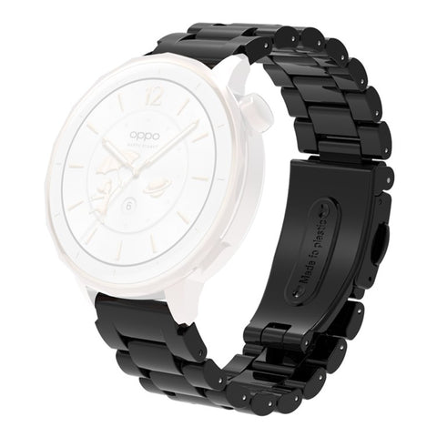 For Huawei Watch GT 5 41mm Watch Band 18mm Plastic Three-Bead Wrist Strap