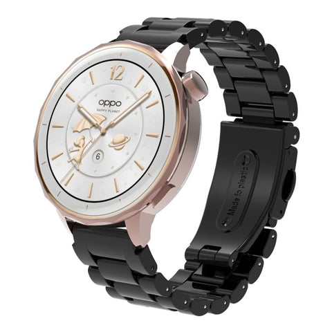 For Huawei Watch GT 5 41mm Watch Band 18mm Plastic Three-Bead Wrist Strap
