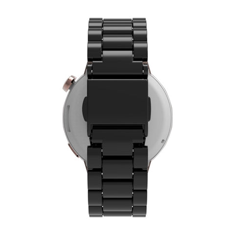 For Huawei Watch GT 5 41mm Watch Band 18mm Plastic Three-Bead Wrist Strap