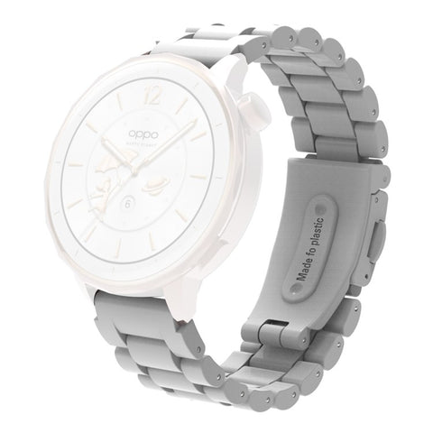 For Huawei Watch GT 5 41mm Watch Band 18mm Plastic Three-Bead Wrist Strap