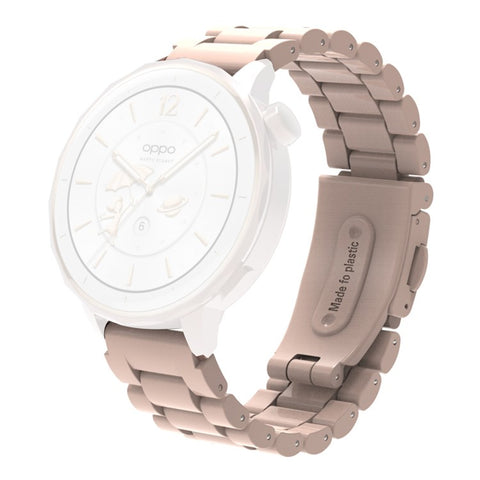For Huawei Watch GT 5 41mm Watch Band 18mm Plastic Three-Bead Wrist Strap