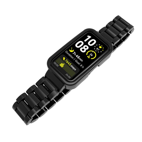 Watch Band For Huawei Band 10  /  9  /  8 Plastic Three-Bead Wrist Strap with Integrated Watch Case