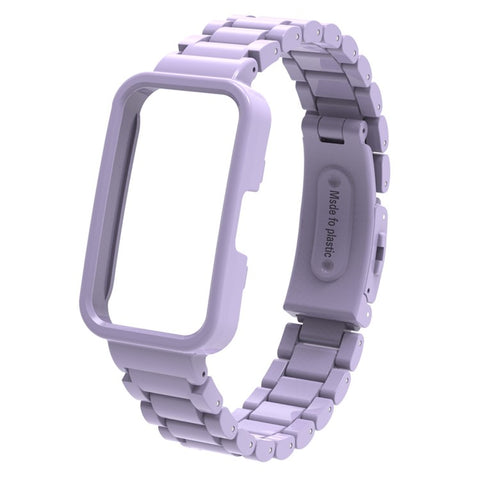 Watch Band For Huawei Band 10  /  9  /  8 Plastic Three-Bead Wrist Strap with Integrated Watch Case