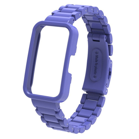 Watch Band For Huawei Band 10  /  9  /  8 Plastic Three-Bead Wrist Strap with Integrated Watch Case
