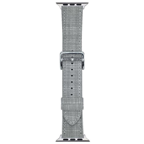 Watch Band For Apple Watch Ultra 3 2 1 49mm / Series 11 10 46mm / 9 8 7 45mm / SE3 SE2 SE 6 5 4 44mm / 3 2 1 42mm Braided Checkered Pattern Leather Wrist Strap