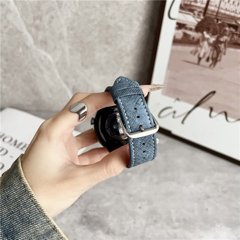 For Huawei Watch GT 5 41mm Watch Bands Universal 18mm Leather Wrist Strap with Steel Buckle