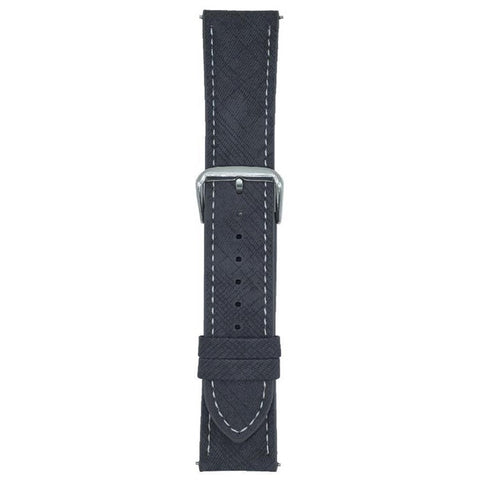 For Huawei Watch GT 5 46mm Watch Bands Universal 22mm Leather Wrist Strap with Steel Buckle