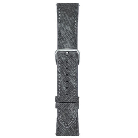 For Huawei Watch GT 5 46mm Watch Bands Universal 22mm Leather Wrist Strap with Steel Buckle