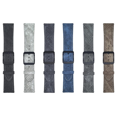 Double Loop Buckle Leather Band For Huawei Watch GT 5 46mm Watch Bands Universal 22mm Strap