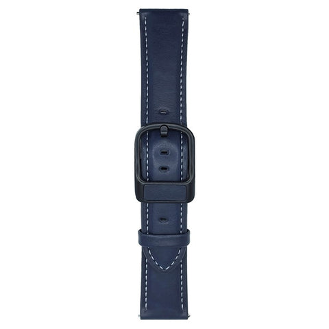 For Huawei Watch GT 5 41mm Watch Band 18mm Crazy Horse Texture Waist Pack Buckle Leather Wrist Strap