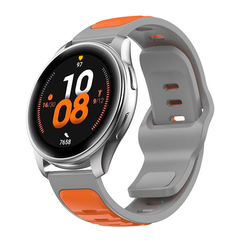 For Huawei Watch GT 5 46mm / GT 5 Pro 46mm Silicone Strap 22mm Dual Color Sport Wrist Band