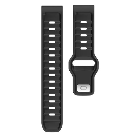 20mm Silicone Strap for Samsung Galaxy Watch7 40mm / 44m / Huami Amazfit Active 2 Dual Color Sport Wrist Band