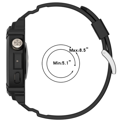 For vivo Watch 5 / Watch 3 Silicone Wrist Strap with Integrated Watch Case