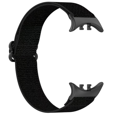 For vivo Watch 5 Nylon Braided Watch Band Elastic Wrist Strap with Slide Clasp