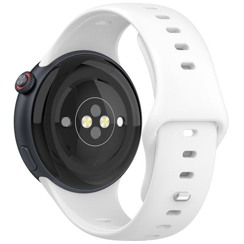 For vivo Watch 5 Sports Silicone Watch Band Solid Color Replacement Wrist Strap