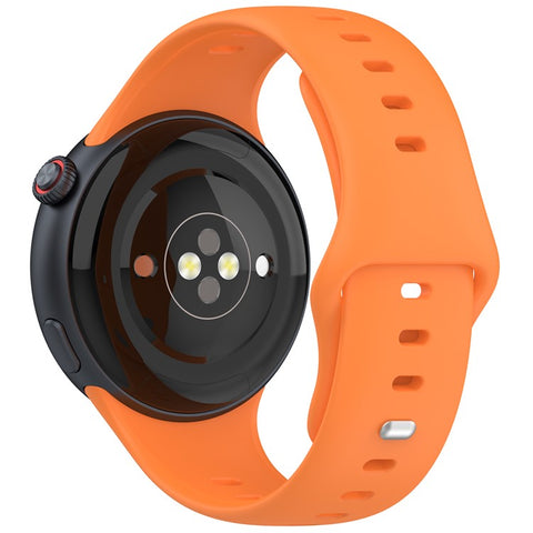 For vivo Watch 5 Sports Silicone Watch Band Solid Color Replacement Wrist Strap