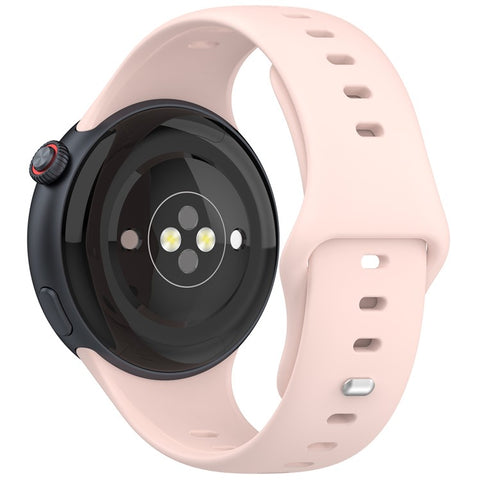 For vivo Watch 5 Sports Silicone Watch Band Solid Color Replacement Wrist Strap