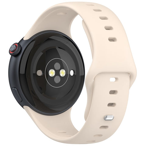 For vivo Watch 5 Sports Silicone Watch Band Solid Color Replacement Wrist Strap