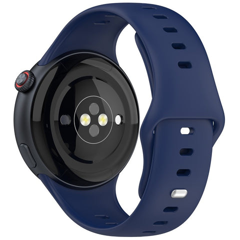 For vivo Watch 5 Sports Silicone Watch Band Solid Color Replacement Wrist Strap