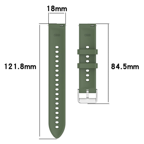 For Oppo Watch X2 Mini Silicone Watch Band Rhombus Texture 18mm Wrist Strap with Steel Buckle