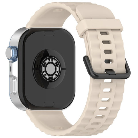Silicone Watch Strap for Huawei Watch Fit 4 / Fit 4 Pro / Fit 3 Black Buckle Wrist Band