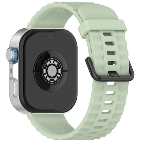 Silicone Watch Strap for Huawei Watch Fit 4 / Fit 4 Pro / Fit 3 Black Buckle Wrist Band