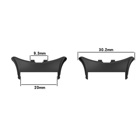 1 Pair for vivo Watch 5 Watchband Connector Replacement Strap Metal Adapters