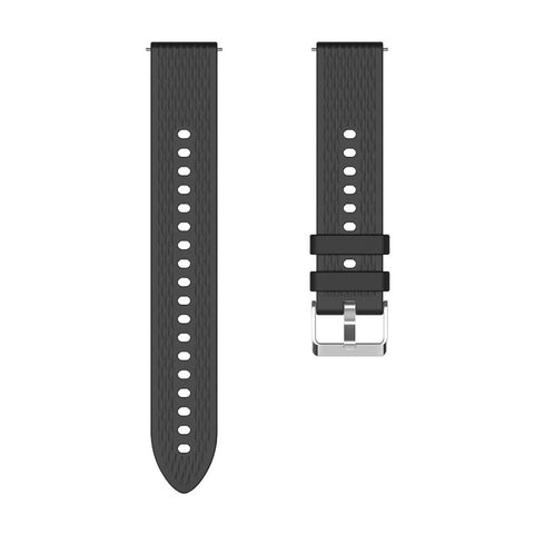 For Oppo Watch X2 Mini Watch Band 18mm Rhombic Texture Silicone Wrist Strap
