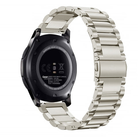Watch Band for Huawei Talkband B7 / B6 / B3 / Huawei Watch Fit mini Titanium Alloy 16mm 3-Bead Wrist Strap