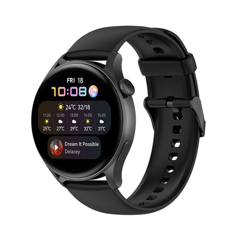 For Realme Watch 3 / Huawei Watch 3 / 3 Pro Watch Band 22mm Silicone Replacement Strap