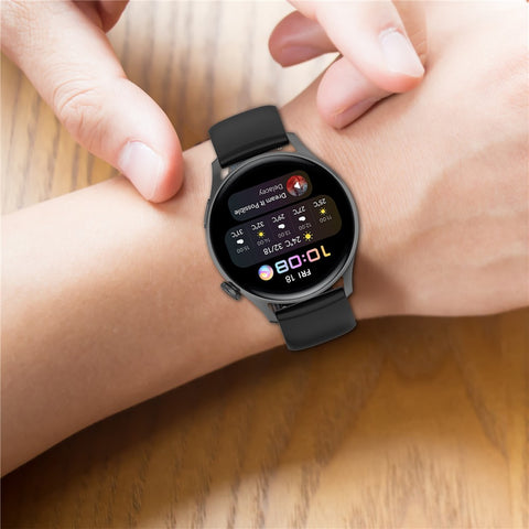 For Realme Watch 3 / Huawei Watch 3 / 3 Pro Watch Band 22mm Silicone Replacement Strap