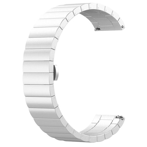 Fashionable 1-Bead Metal Wrist Strap Watch Band Replacement 16mm for Huawei Watch Fit Mini / Keep B4