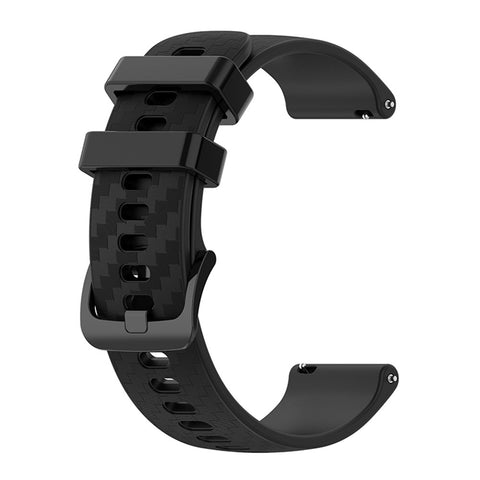 For Samsung Galaxy Watch4 40mm / 44mm / Watch4 Classic 42mm / 46mm / Huawei Watch 3 Pro New / Watch 3 Pro 20mm Silicone Watch Strap Soft Quick Release Wrist Band with Buckle