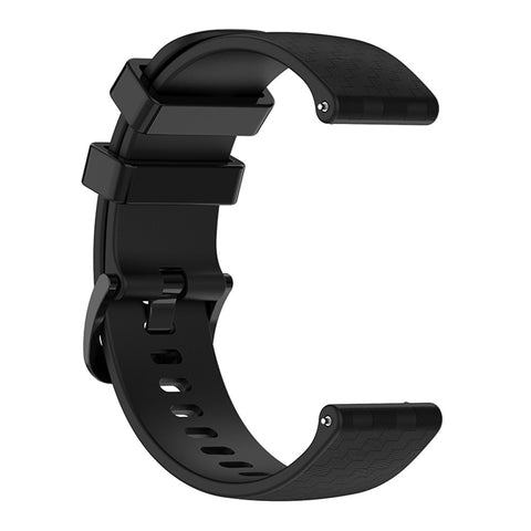 For Samsung Galaxy Watch4 40mm / 44mm / Watch4 Classic 42mm / 46mm / Huawei Watch 3 Pro New / Watch 3 Pro 20mm Silicone Watch Strap Soft Quick Release Wrist Band with Buckle