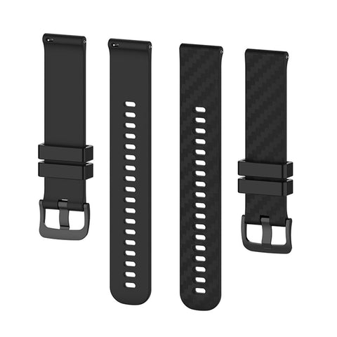 For Samsung Galaxy Watch4 40mm / 44mm / Watch4 Classic 42mm / 46mm / Huawei Watch 3 Pro New / Watch 3 Pro 20mm Silicone Watch Strap Soft Quick Release Wrist Band with Buckle